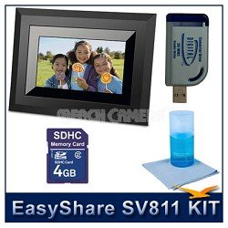 Childrens Toyshop  Photo : Kodak EasyShare SV811 8 Digital Picture Frame Mega Savings Bundle
