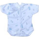 from BabyPrem Premature Early Baby Clothes SCBU / Neonatal Bodysuit / Vest 0 -1.5lb, 3.5lb, 5.5lb Blue