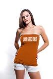 Texas Longhorns Women's Dark Orange Tube Top