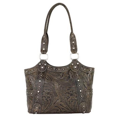 American West Zip-Top Fashion Tote