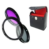 Zeikos ZE-FLK58 58mm Multi-Coated 3 Piece Filter Kit (UV-CPL-FLD)par Zeikos