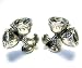 Silver Wine Goblet Cup Cufflinks