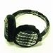 Winter Plaid Ski Earmuff Ear muff Warmer Zig Adjustable Black