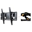 VideoSecu Black Tilting Wall Mount Bracket for Sony KDL-46XBR2 LCD 46 inch HDTV TV with Free 7 FT HDMI Cable VideoSecu Black Tilting Wall Mount Bracket for Sony KDL-46XBR2 LCD 46 inch HDTV TV with Free 7 FT HDMI Cable
