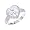 Silver 3.5ct Engagement Heart CZ Diamond Ring