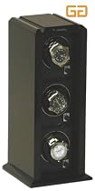 Triple automatic watch winder black color for all kind of automatic watches