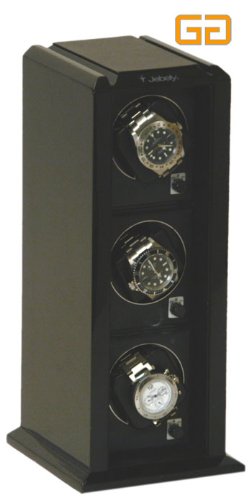 41tTIliyd8L Triple automatic watch winder black color.