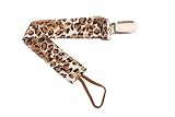 No Throw Pacifier Tether (O/S, Leopard)