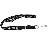 NFL New Orleans Saints Lanyard, Blackout