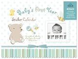 Baby First Year - Boy Sticker Calendar 12