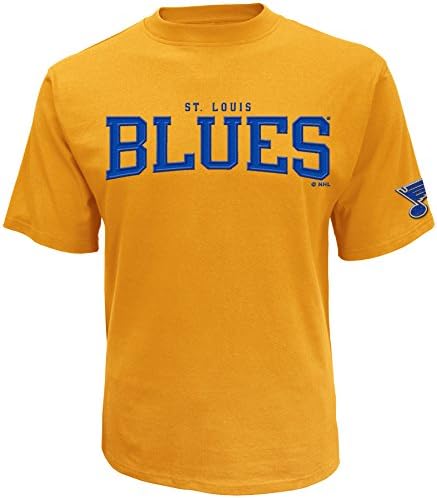 NHL St. Louis Blues A00470-CH002 Short Sleeve Crew Neck Tee, Medium