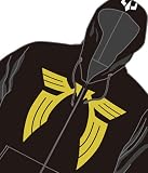 ガンダム シャア天竺パーカー ブラック サイズ:S