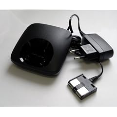 Siemens Gigaset Ladeschale Farbe schwarz f�r Mobilteile A58H, AL18H, AL28H, A580, A585