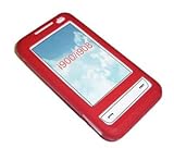 Red Silicone Soft Rubber Cover Case for Samsung Omnia i900 / i908 / i910 [B ....