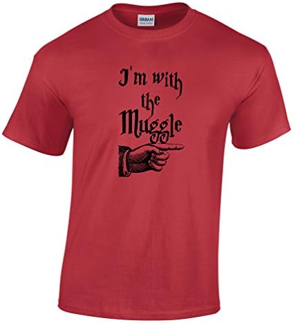 I'm With The Muggle Tshirt Sirius Black Quote Harry Wizard Potter Hallows