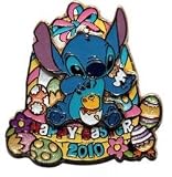 Disney Pin - Happy Easter 2010 Series - Stitch - Limited Edition 3d Pin 75866