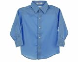 Calvin Klein Boys 2-7 Sateen Hanging Dress Shirt