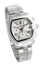 Cartier Men's W62019X6 Roadster Automatic Chronograph Watch