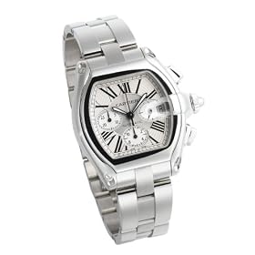 Cartier Men's Roadster Automatic Chronograph Watch #W62019X6