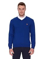 La Española Jersey Cuello Pico (Azul)