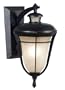 Kenroy Home 70240MTBZ Boulevard Wall Lantern with Light Amber Glass Shade, Metallic Bronze, Small
