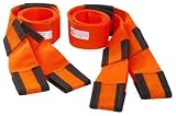 Above All Forearm Forklift Lifting and Moving Straps, Orange