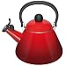 Le Creuset Kone Kettle with Whistle, Cerise, 1.6 Litre