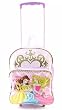 Disney Princess Rolling Pink/Purple Backpack With Wheels Kids School Bag