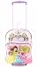 Disney Princess Rolling Pink/Purple Backpack With Wheels Kids School Bag