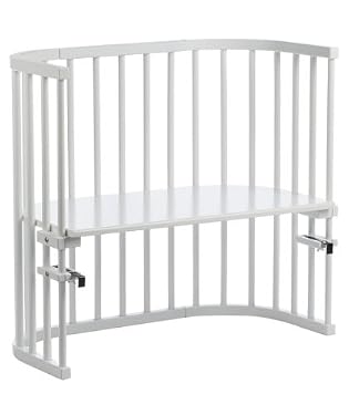 Nscessity Baby Bay Bedside Crib - White