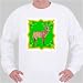 Sweatshirt with animal, horns, t., tapestries, kudu, strepsiceros, antelope