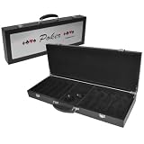 Poker Chip Metal Inlaid Case - 500 Capacity