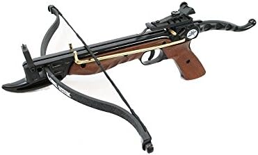 Prophecy 80 Pound Aluminum Self-cocking Pistol Crossbow with Cobra System Limb, Grip and 3 Arrows