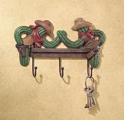 Cowboy Cactus Wall Hanger