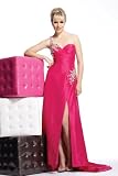 One shouldered Pink Tafetta Gown