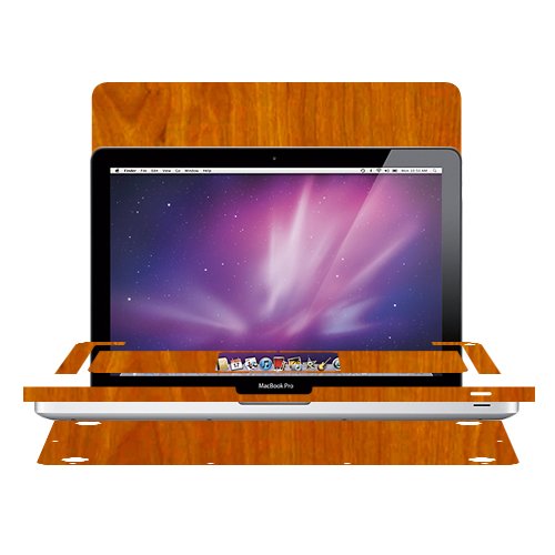 Skinomi TechSkin - Light Wood FILM Shield for Apple MacBook Pro 15-in. 2010