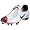 Platinum/Blk/Red