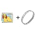 cocker_spaniel40cocker spaniel - Cocker Spaniel Dog Italian Charm Bracelet