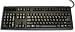 DSI Left Handed Mechanical Switch Keyboard, USB and PS/2 , Black