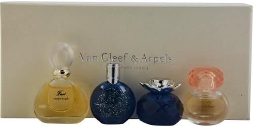 VAN CLEEF VARIETY by Van Cleef & Arpels 4 PIECE WOMENS VARIETY WITH ORIENS EAU DE PARFUM .23 OZ & FEERIE EAU DE PARFUM .23 OZ & FIRST EDT .17 OZ & MIDNIGHT IN PARIS EDT .14 OZ AND ALL ARE MINIS