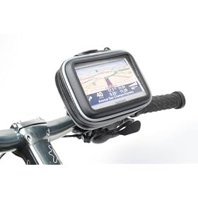 Duragadget Waterproof Bike Mount and Case for 4.3 inch TomTom One XL IQ Routes v2, v3, v4, v5, 520, 530, 540, 550