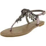 Miss Me Womens Marco-7 Ankle-Strap Sandal