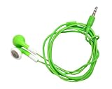Neon Green Earphones/ Ipod/ Iphone/ Ipad compatible