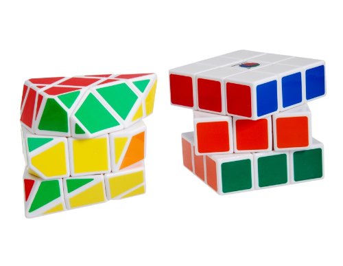 DIANSHENG DS-185 3x3x3 55mm and Hexagonal Brain Teaser Magic Rubik's Cube 2pc Set