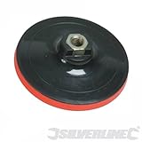 Silverline Velcro Hook & Loop Backing Polishing Sponge Sanding Pad Disc 125x2mm