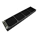 XSPC AX480 Radiator, 120mm x 4, Quad Fan, Black
