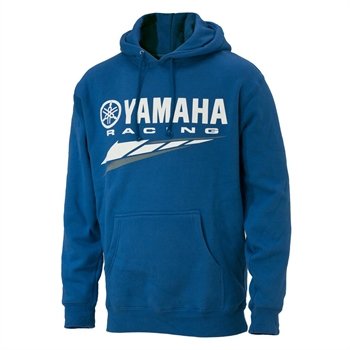 Genuine Yamaha O.E.M. Yamaha Racing Hooded Pullover Sweatshirt Medium On Sale