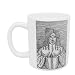 A Tudor Lady with bared breasts, an.. - Mug - Standard Size