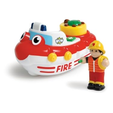 Wow Fireboat Felix Water Play Boat 2 Piece Set