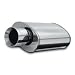 Magnaflow 14832 Street Series Polished Stainless Steel Oval Muffler with Tip